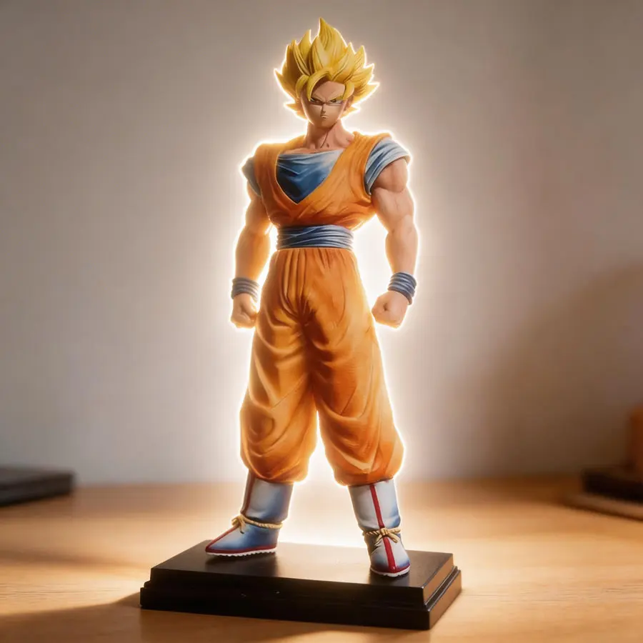 

Фигурка Гоку из аниме Dragon Ball, декоративная модель-статуэтка, 33 см, для коллекции фанатов аниме, украшение для рабочего стола