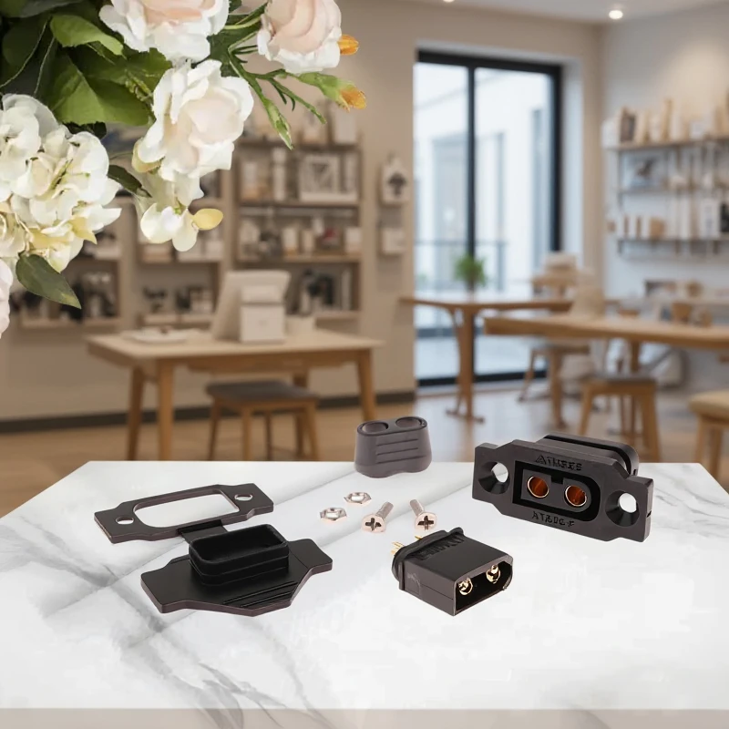 

1 комплект, черный, желтый, гнездовой разъем с крышкой, разъем XT60E-F, портативный провод, кабельный штекер для RC FPV двигателя, аксессуары ESC