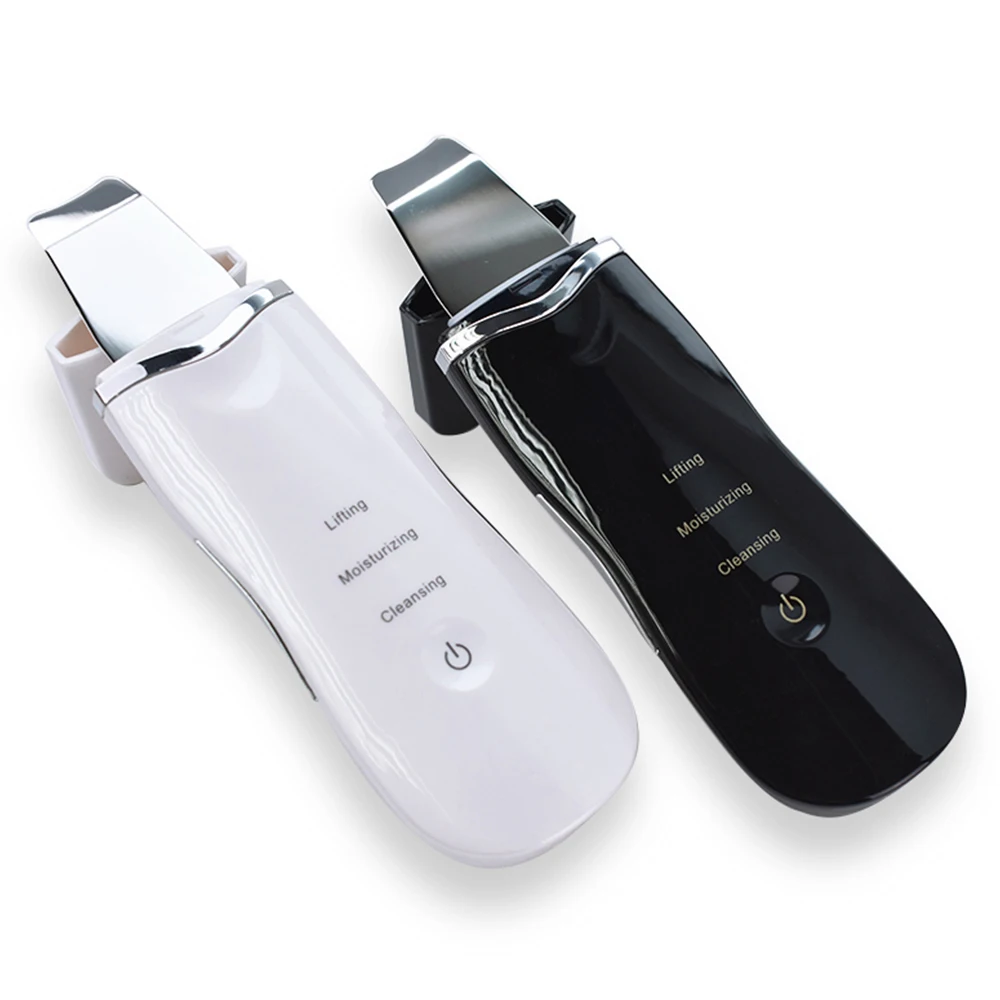 超音波フェイシャルスパチュラ,ディープフェイシャルクリーニング,ピーリングスクレーパー,にきび除去剤,毛穴クリーナー,スキンケアツール