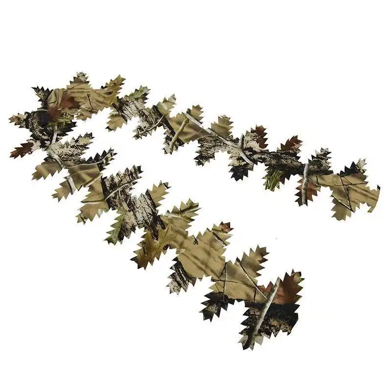 Paquete de hojas sueltas 3D: tiras de hojas cortadas con laser para camuflaje 3D, idéal pour persianas de caza, envolturas para