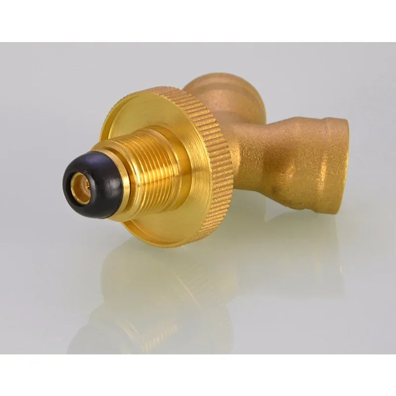 Gas Cylinder Connection Port Three Way Valve One Two Way LPG Furnace Gas Storage Tank on Off Valve Shunt Joint