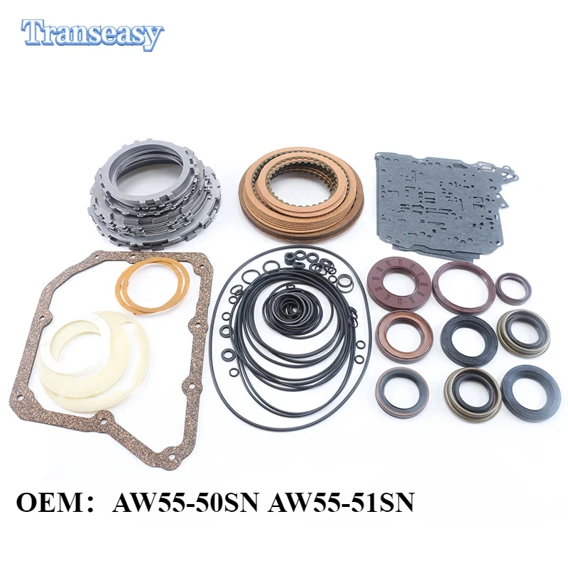 

AW55-50SN AW55-51SN AF23 AF33 Transmission Master Rebuild Kit Overhaul Fits For Saab Gm Volvo Satun