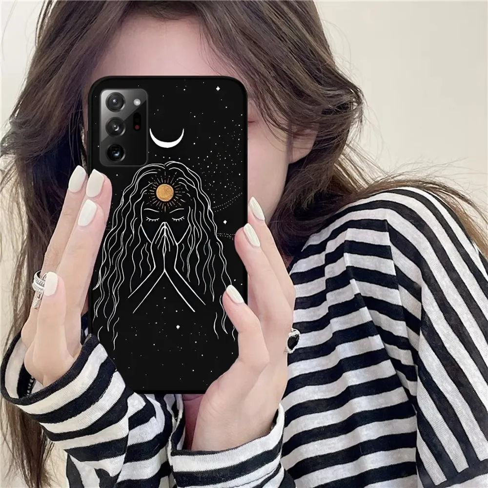 L-Lantern in the M-Moonlight Art Phone Case For Samsung Note 8 9 10 20 pro plus lite M 10 11 20 30 21 31 51 A 21 22 42 02 03