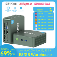 GMKtec G3 Mini PC Intel Alder Lake N100 Windows 11 Pro Desktop Computer 8/16GB RAM 256/512GB PCIe M.2 SSD WiFi 6 BT5.2 Mini PC