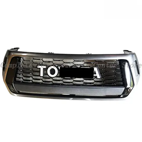 High Quality Front Grille For Toyota Hilux ROCCO 2018+ Car Styling Mesh Grille