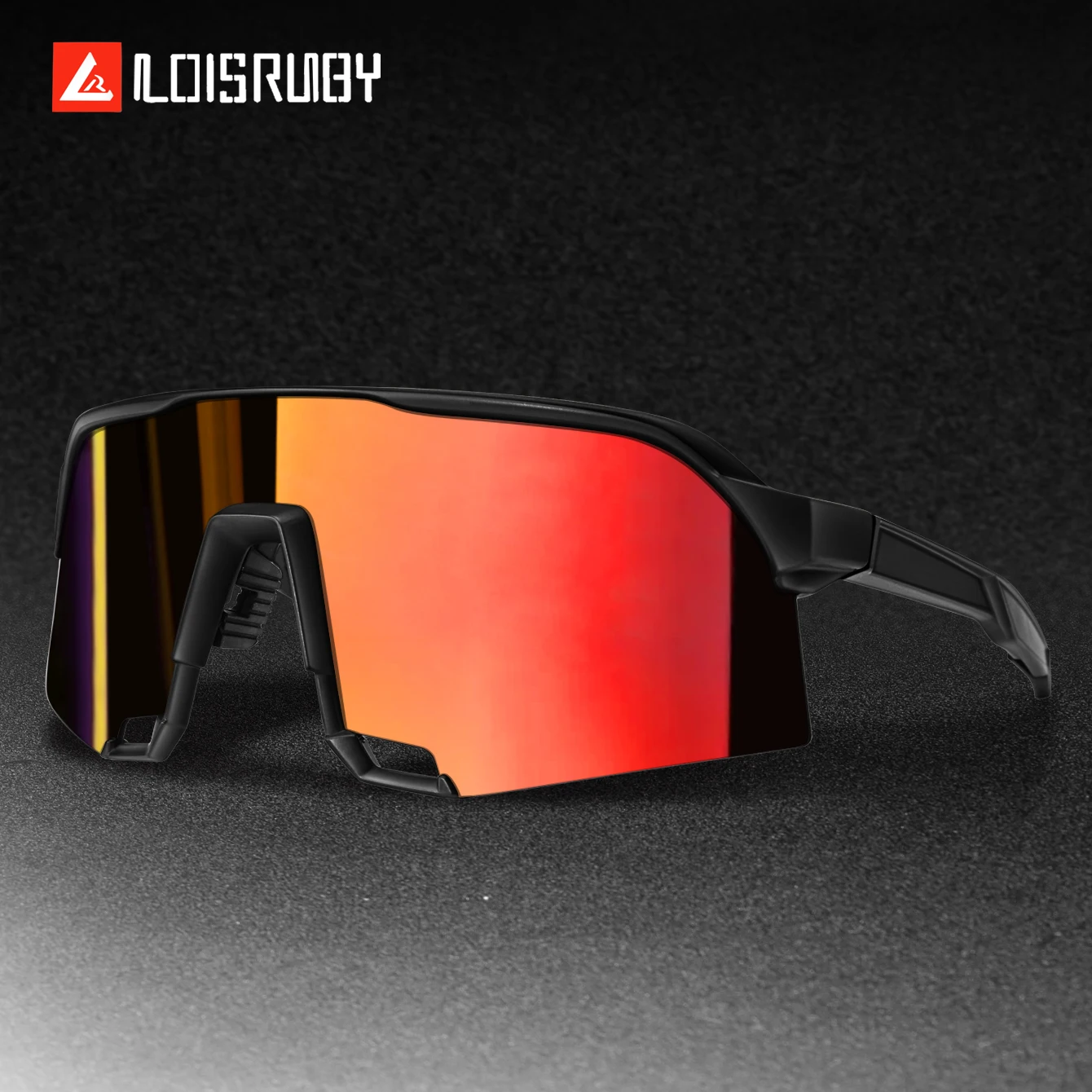 نمط جديد في الهواء الطلق نظارات شمسية رياضية كبيرة الحجم يندبروف نظارات للرجال والنساء ركوب الدراجات على الطرق المشي لمسافات طويلة التخييم #5