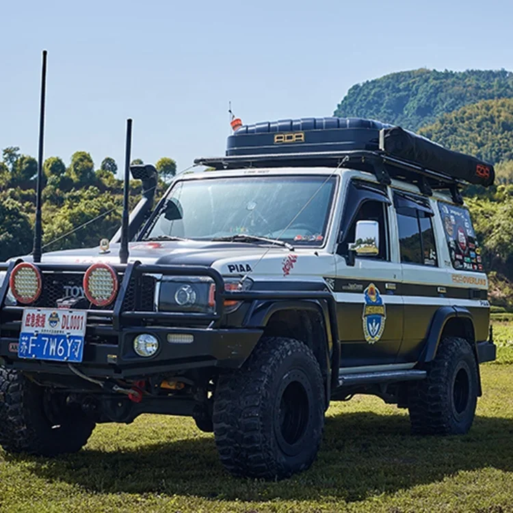 4WD Offroad Car Camping Roof Top Tent from roof tent factory  to shipment  Large size   top