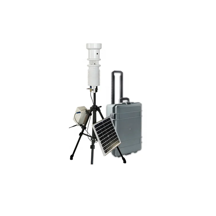 Professional Outdoor Portable High-integrated Complete Mini Tripod customized elements Automatic Weather Station