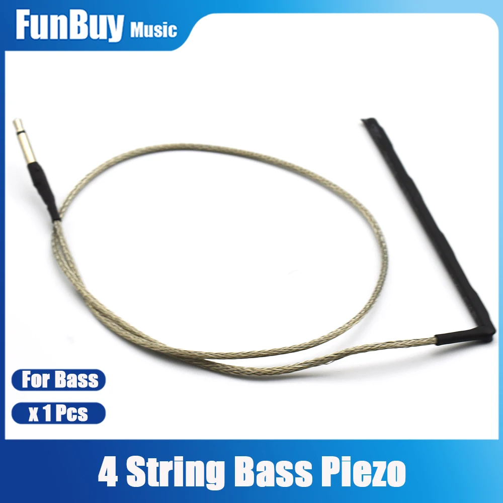 4 Strings Bass Guitar Pickup Piezo Rod Transducer Bass Guitar Pickup Accessories