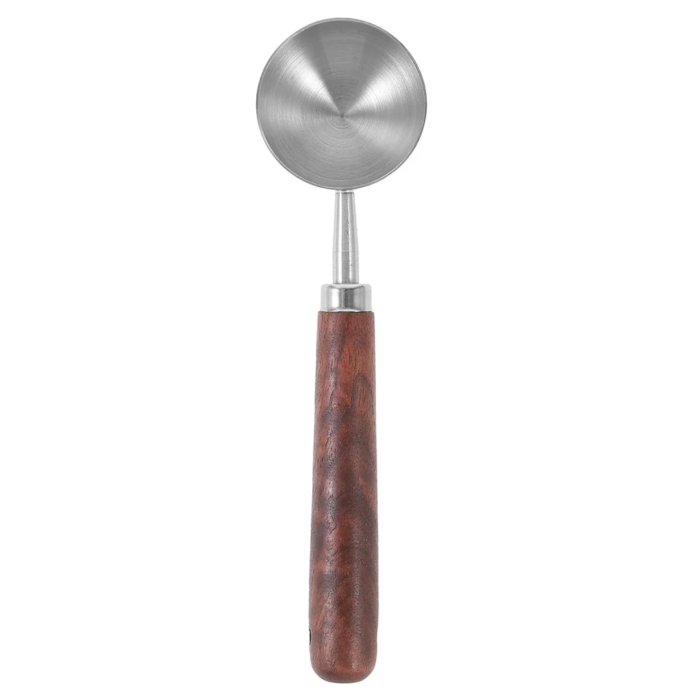 

Wooden H Measuring Spoon 15ML Small Size Light Brown Coffee Bean Spice Wax Melting Scoop Portable Tool For Stamp Sealing