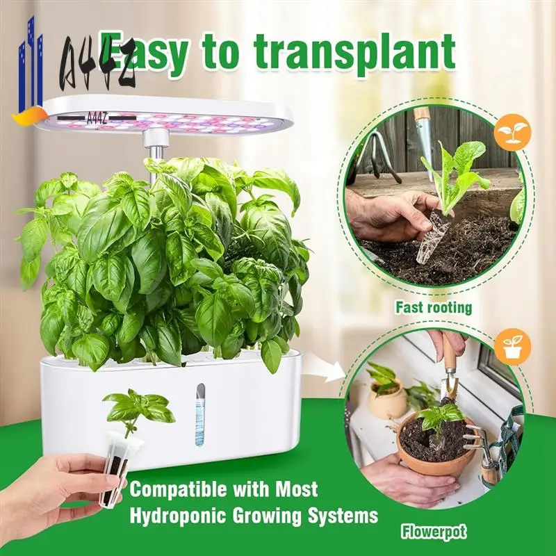 

A44Z-121Pcs Seed Pod Kit Compatible For Aerogarden, Grow Anything Kit Compatible With Hydroponics Supplies From Most