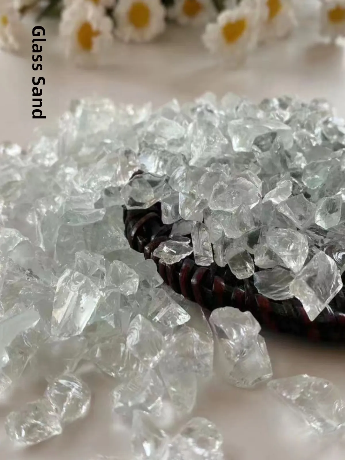  Pound Simulation Ice Sand Diy Squeezing Special Crispy Handmade Ball Transparent Filling Ice Sand Irregular Pebble Aquarium...