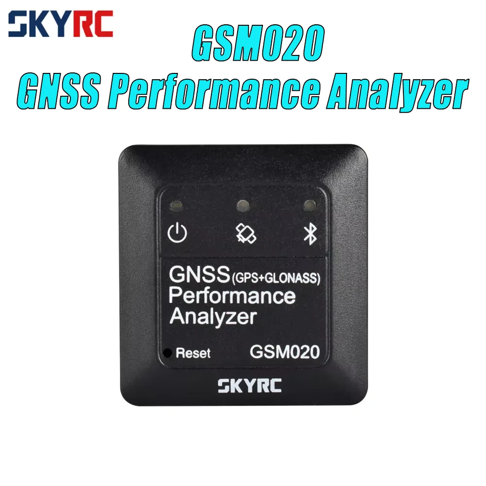 

SKYRC GSM020 GNSS Анализатор производительности Мощность Bluetooth-совместимое приложение GPS Измеритель скорости для радиоуправляемого автомобиля Вертолет FPV Дрон SK- 500023