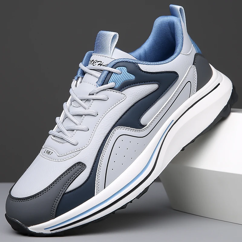 

Men's sports shoes, lightweight carbon plate racing running shoes, winter shock absorption, anti slip, wear-resistant, breathabl