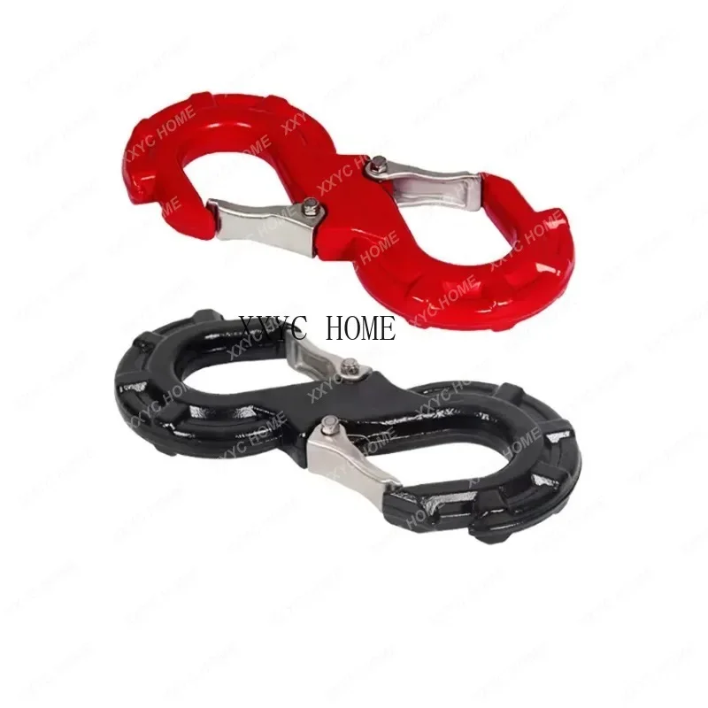 Heavy Duty S-type Towing Hook OFF-road Vehicle Auto Winch Trailer Rope S-hook Car Suv Trailer Accessoriers Quick Rescue Shackle