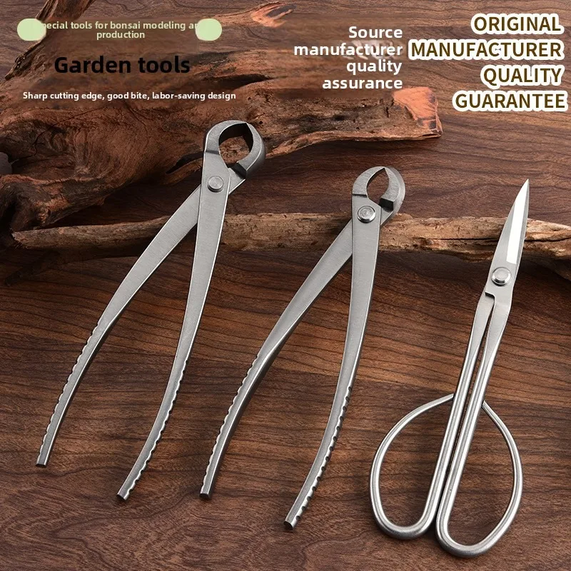 Bonsai Modeling Tools: Round-mouth Spherical Joint Shears, Angled Spherical Joint Shears, Burl Pruning Shears, Bonsai Shears