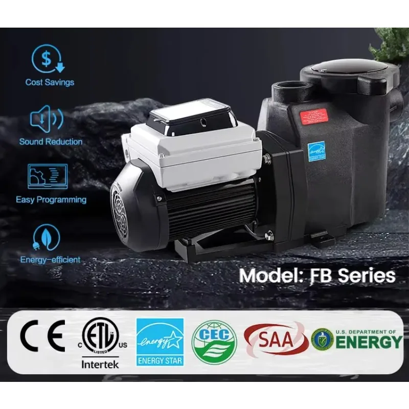 FB2030CVS Digital Pool Pump Smart Variable Speed Circulation Water Pump for Inground Swimming Pool