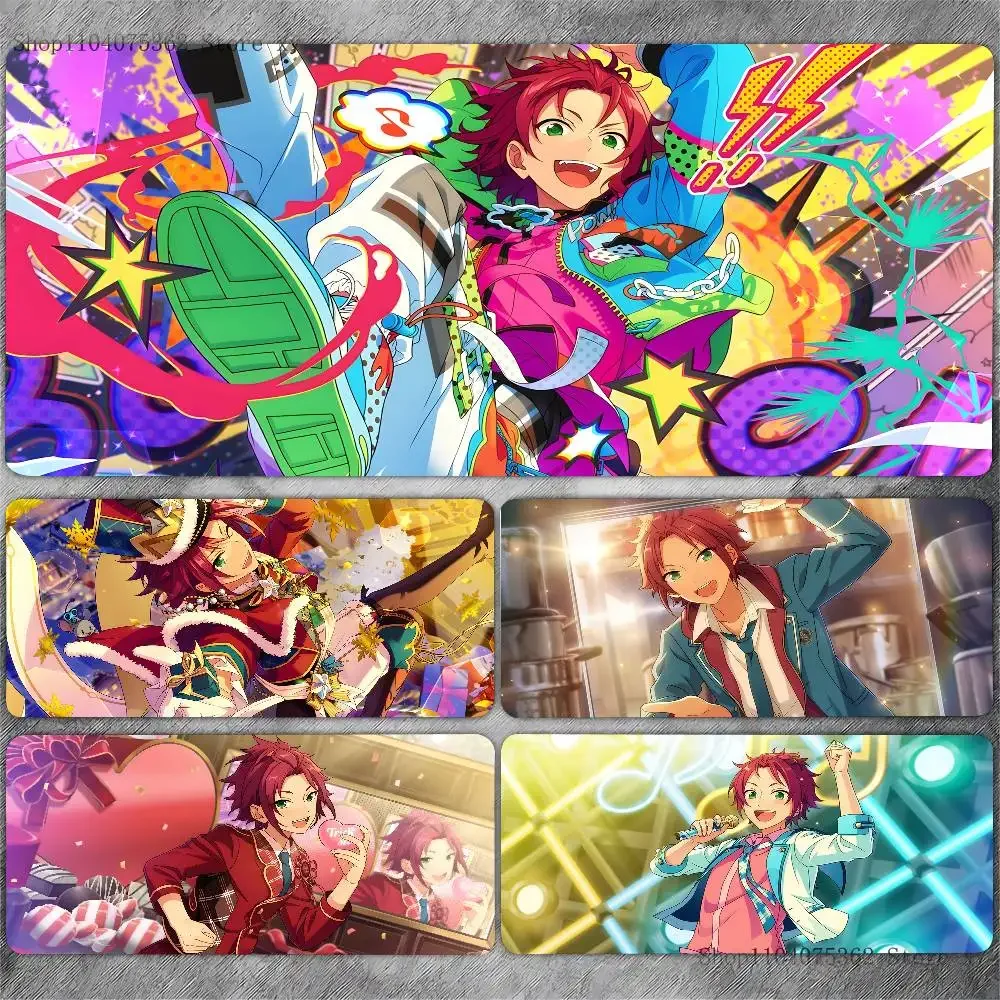 

1pc Music Game Isara Mao Mousepad Non-slip Suitable For Office Computers Laptops E-sports Game Desk Mats XXL Keyboard