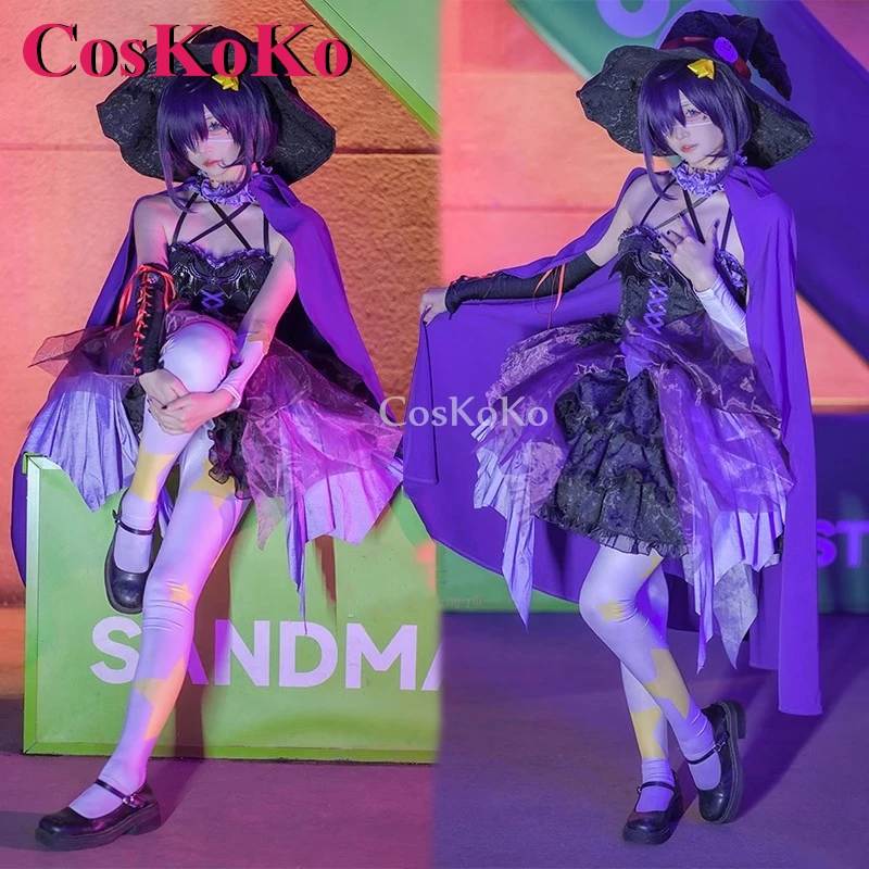 CosKoKo Takanashi Rikka Cosplay Anime Love Chunibyo & Other Delusions Costume Lolita Dress Halloween Party Role Play Clothing