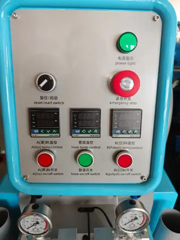 Pneumatic System Polyurethane Foaming Machine Polyurea Spraying Machine Long-life Motor Foam Machinery Pu Injection Machine