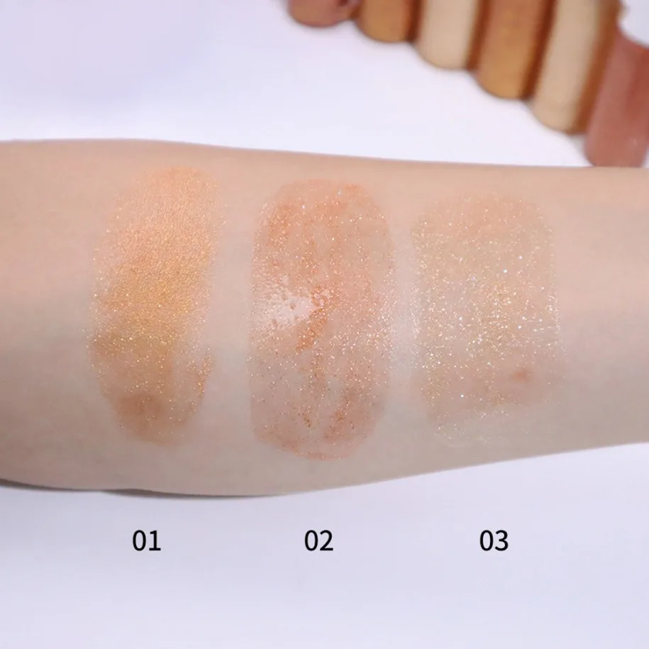 Private Label Vegan Makeup Wholesale Body Highlighter Liquid Illuminating Glow Enhancer Custom Logo Long Lasting Highlighter
