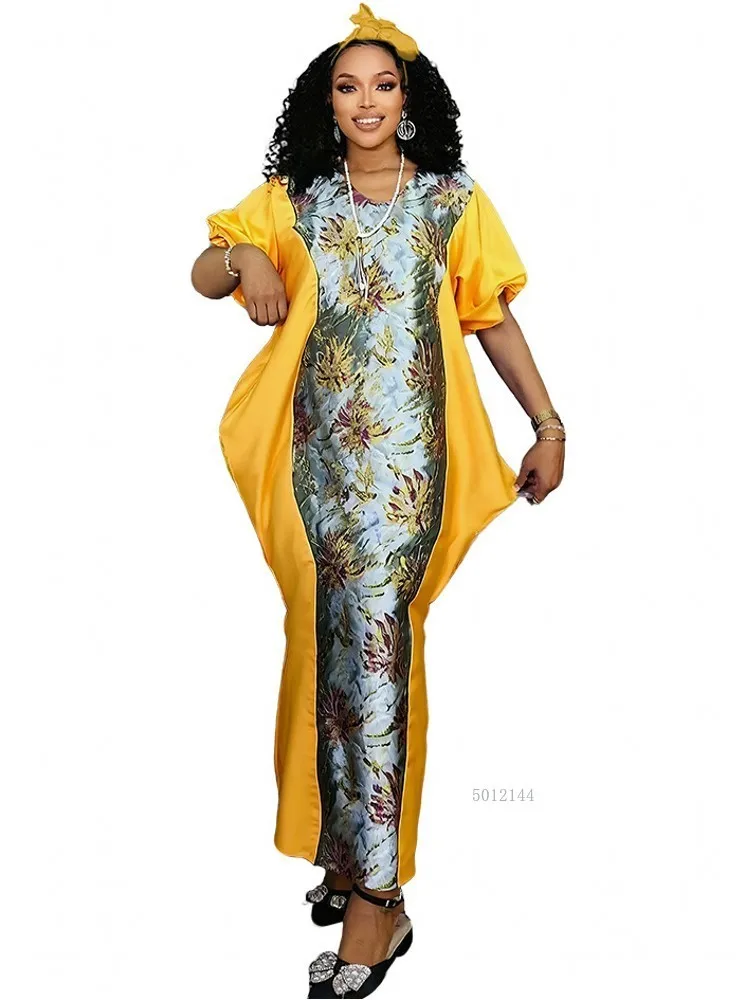 فساتين إفريقية للنساء ملابس أفريقيا التقليدية Dashiki أنقرة ملابس ثوب عبايات رداء مسلم قفطان ماكسي فستان طويل 2025