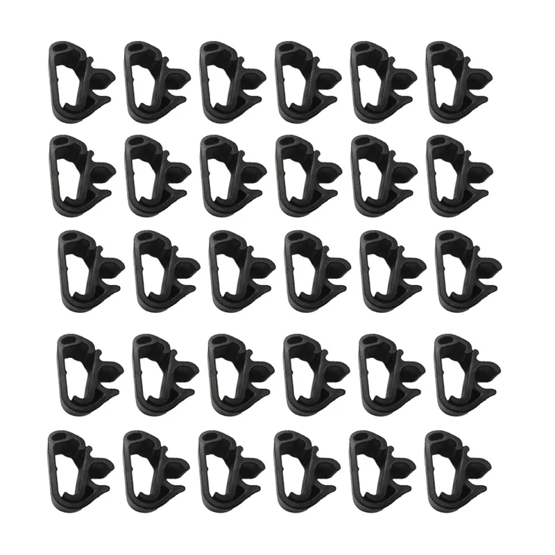 

30Pcs Pipe Buckle Kit 1617040080 Wiper Arm Sprays For 3008 5008 408 Citroen C5 C5X Tesla Model 3 M Y Series