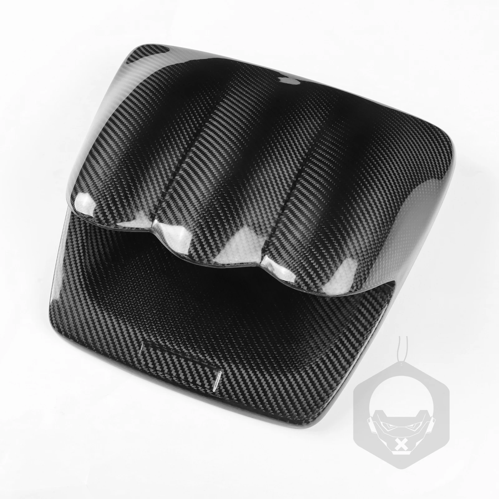For Subaru Impreza WRX STI 2006 2007 Carbon Fiber Triple Gauge Pod Dashboard Meter Dash Panel Center Console Cover Car Interior
