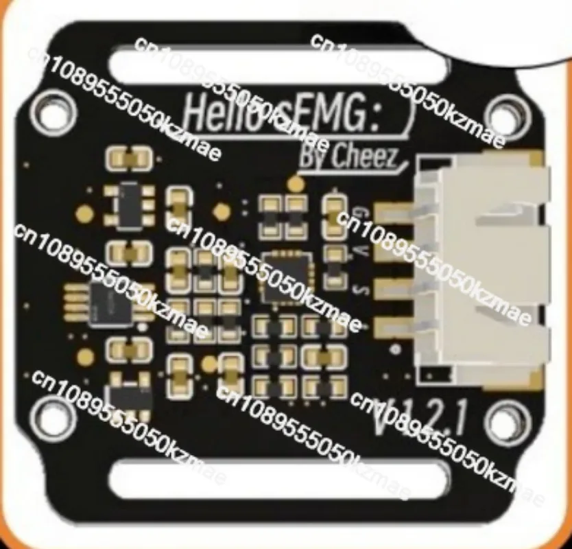

Сухой электродный датчик sEMG для электромиографии мышц, совместимый с Arduino и STM32 (набор для разработки)