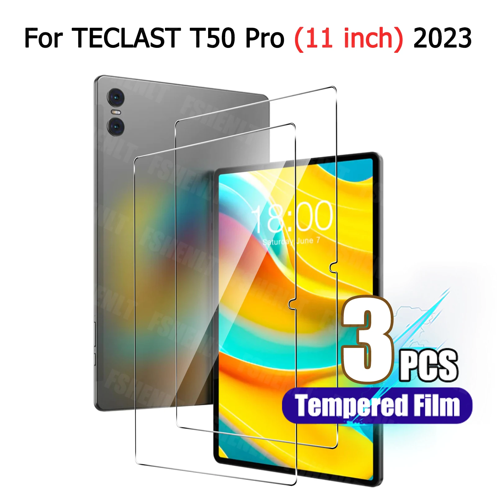 Pellicola salvaschermo per TECLAST T50 Pro (11 pollici) 2023 pellicola in vetro temperato per Tablet antigraffio 9H per TECLAST T50 Pro 11\