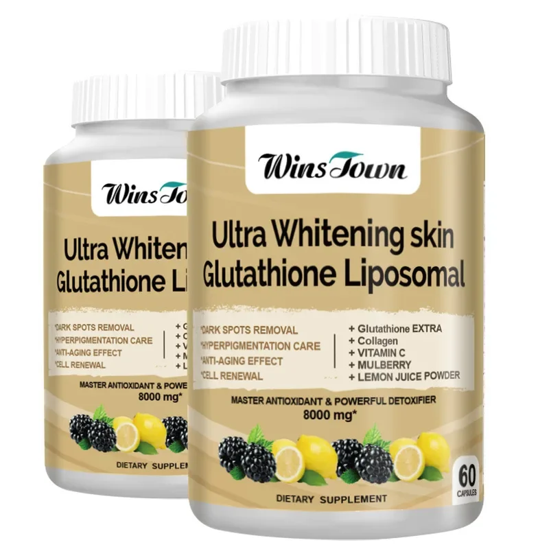 

2 bottle Ultra Whitening Skin Glutathione Liposomal Remove black spots Improve the care of pigmentation on the buttocks