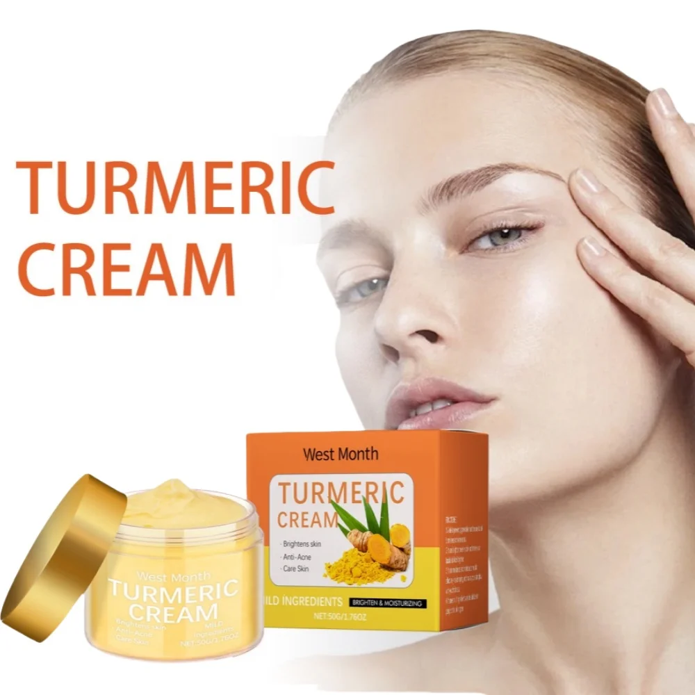 

Natural turmeric face cream ✨ All natural turmeric brightening milk | Brightens dullness | Preventing pigment deposition