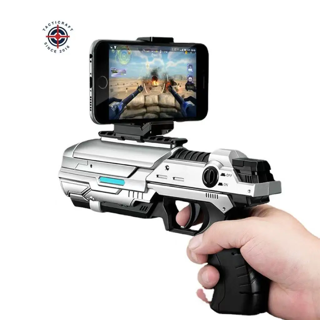 

Wholesale hot sale AR game gun mobile phone smart 4D somatosensory children's toys