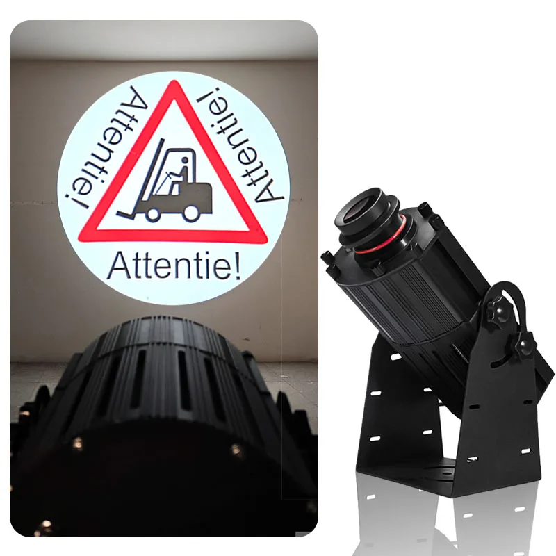 

Warehouse Warning Outdoor Waterproof Logo Light Floor Projection LED Industrial Warning Sign Safety Signage Advertising Light