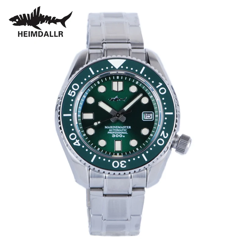 HEIMDALLR SBDX001 Diving Watches Stainless Watch MM300 Meters Water Resistant Sapphire NH35 Automatic MechanicalDiver Watches