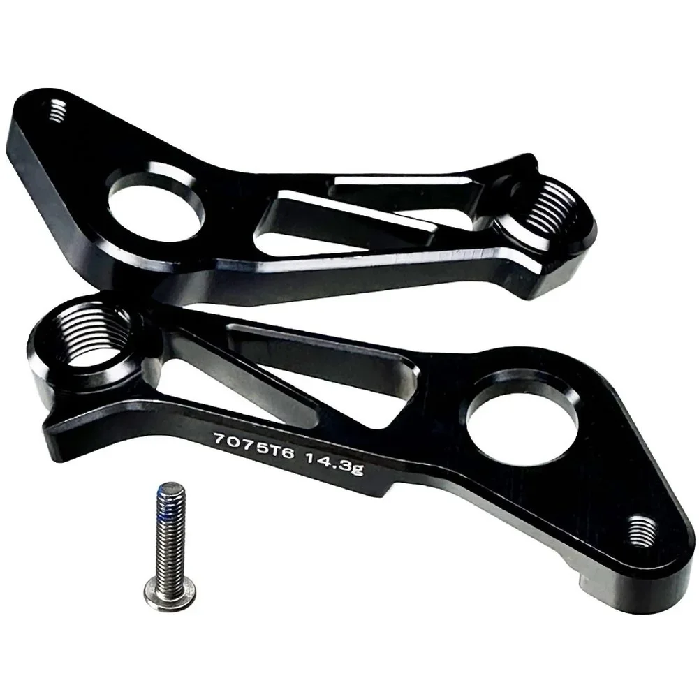 For Road Bike Direct Mount Hanger Stylish Bike Upgrades Cycling Black Lightweight Design Approx 15g Weight Sleek Black Finish