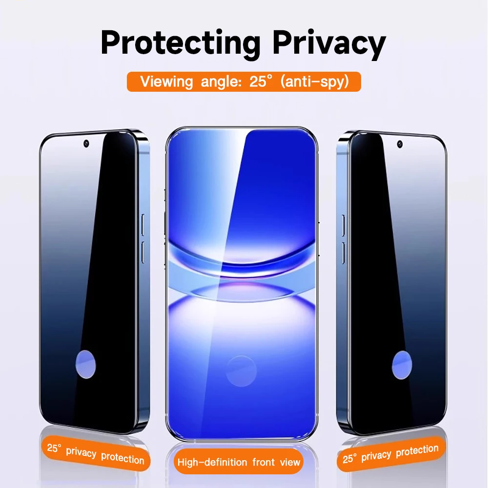 

Dust Free Easy Install Anti Peeping Spy Screen Protector For Poco M5s M8 M6 M4 M3 Pro M7 Plus 5G 4G Privacy Tempered Glass Film