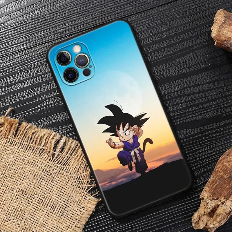 Little Goku Drawings Dragons Balls Z Funda For iphone 17 Case For iPhone 16 15 11 12 13Mini 17 Pro Max 13 Plus 17E 16E Air Cover view 6