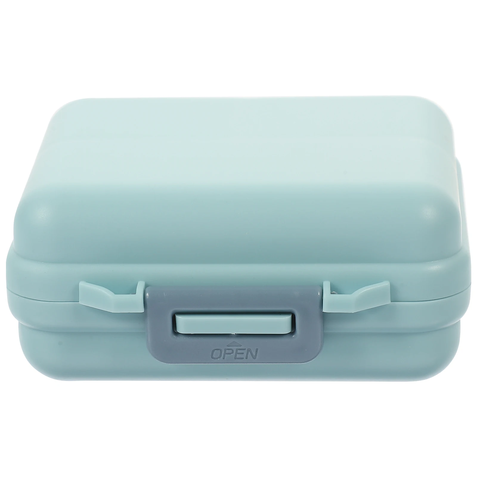 

Plastic Divided Medicine Portable Storage Case Traveling Daily Use Small Size Office Boxes Pill Organizer