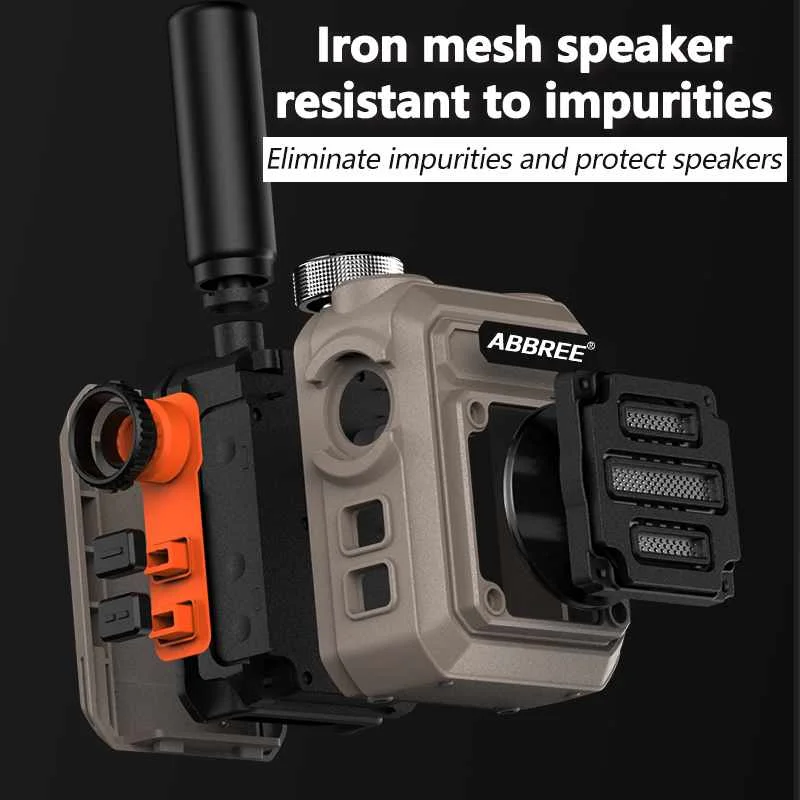 UHF Walkie Talkie sem fio, frequência de cópia, receptor poderoso, scanner, longo alcance, rádio bidirecional, AR-63