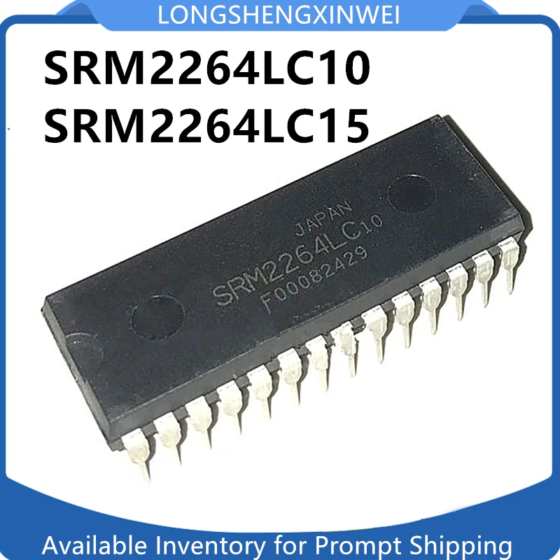 1PCS SRM2264LC10 SRM2264LC15 Brand New Original Direct Insertion DIP-28 SRM2264LC Integrated Circuit Chip