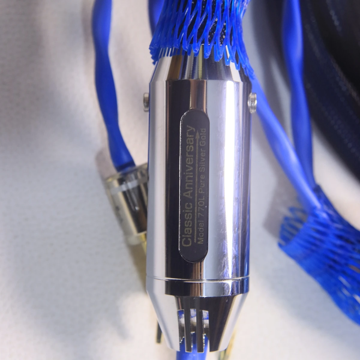 Cable de altavoz Silver 770L de Países Bajos G7 edición del 25 aniversario Cable amplificador de firma real superior con enchufe banana/Y original