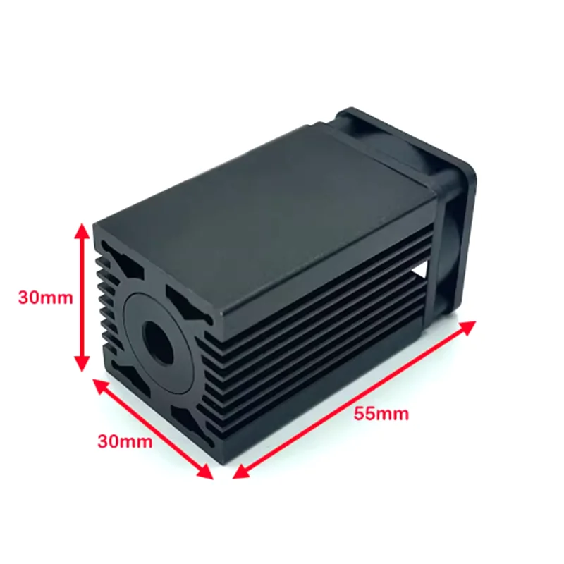 3055mm DIY Laser Diode Housing Case 5.6mm TO5.6  W/ 400nm-700nm /700nm-1100nm Blue Red Glass Collimating Lens