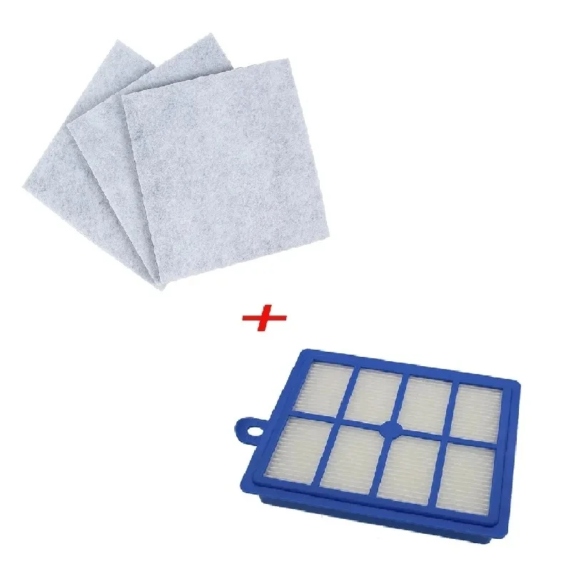 1 шт. пылевой фильтр Hepa H12 H13 + 3 шт. хлопковые фильтры двигателя для деталей пылесоса Philips Electrolux FC9172 FC9083 FC9258 FC9261 1 шт. пылевой фильтр Hepa H12 H13 + 3 шт. хлопковые фильтры двигателя для деталей пылесоса Philips Electrolux FC9172 FC9083 FC9258 FC9261