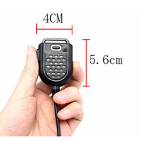 Baofeng UV-5R Walkie Talkie Handheld PTT Mini Mic Microphone Speaker For KENWOOD TK-3107 BAOFENG BF-888s GT-3TP HYT Ham Radio