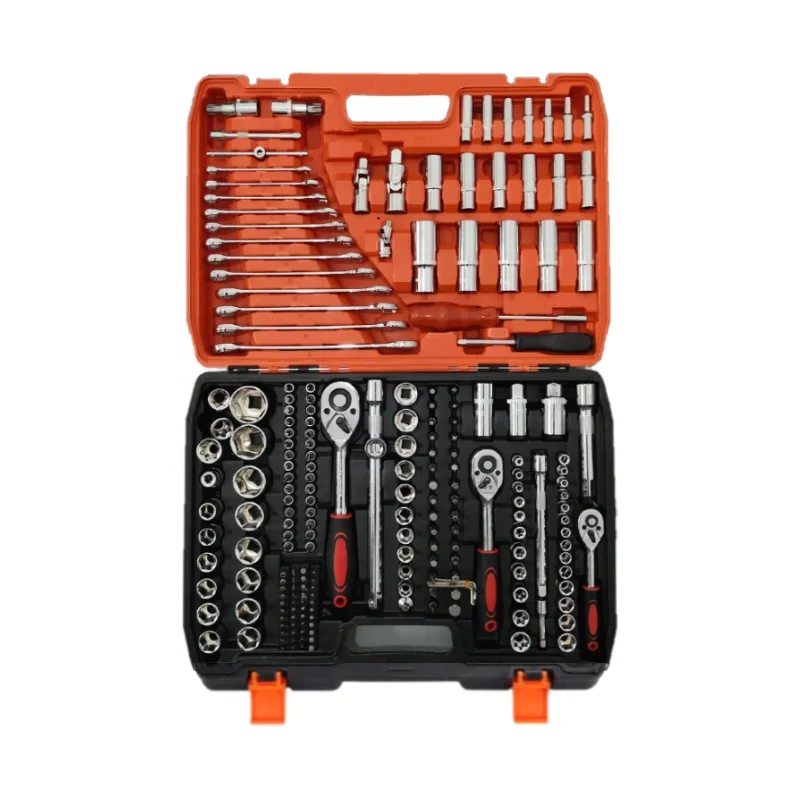 216pcs Automotive Tool Sets Professional Box 24 Teeth Ratchet Wrench Socket Herramientas Automotriz Ferramentas For