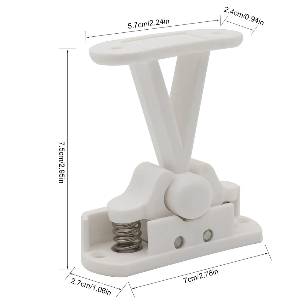 RV Caravan Door Retainer Holder Stay Clip Spacer Holder Stopper Door Stop Retaining Catch Holder Set for Caravan Motorhome Boat