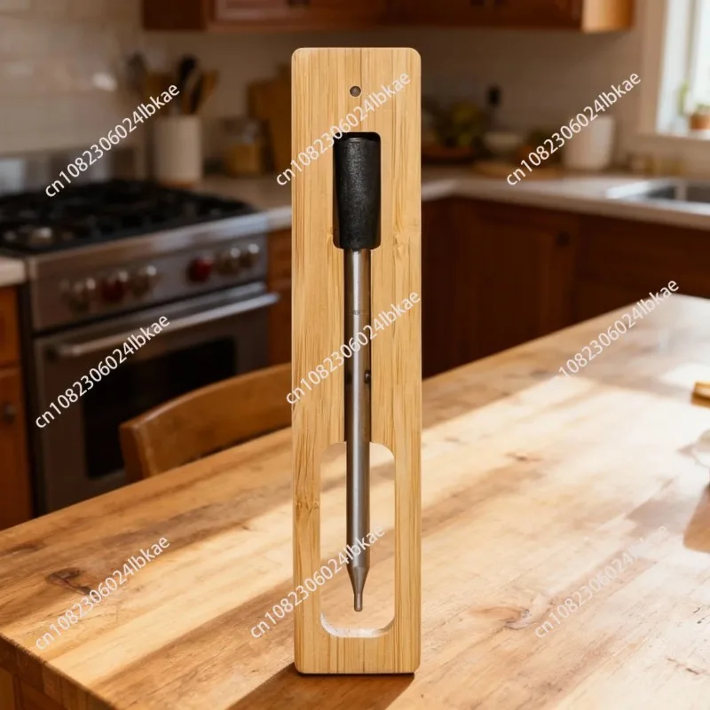 Bluetooth 5.2 waterproof & temperature-resistant food thermometer - wireless bbq meat thermometer for home grilling