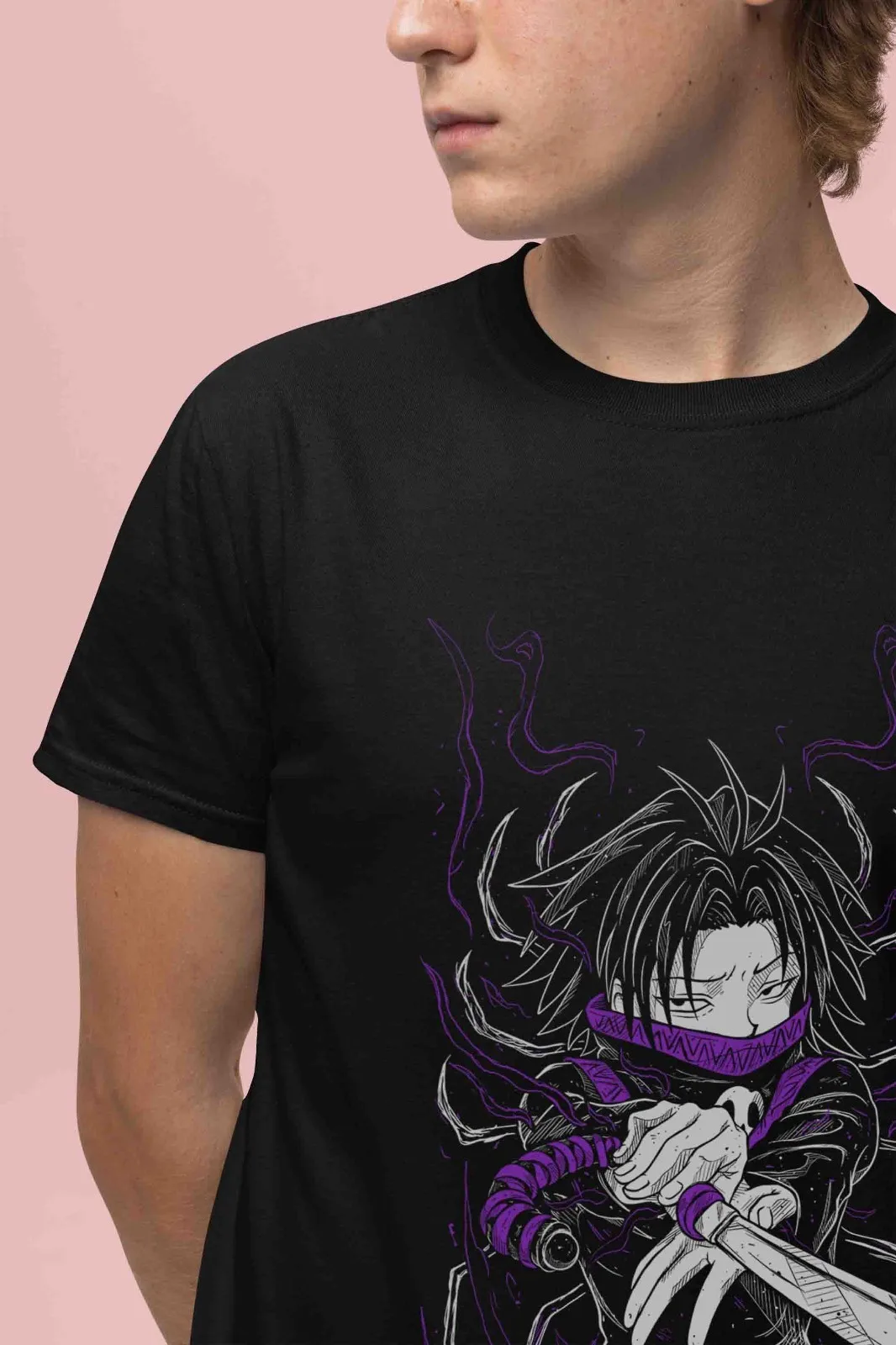Hunter x Hunter Shirt Feitan T-Shirt Phantom Troupe HxH Hisoka Anime Unisex Tee