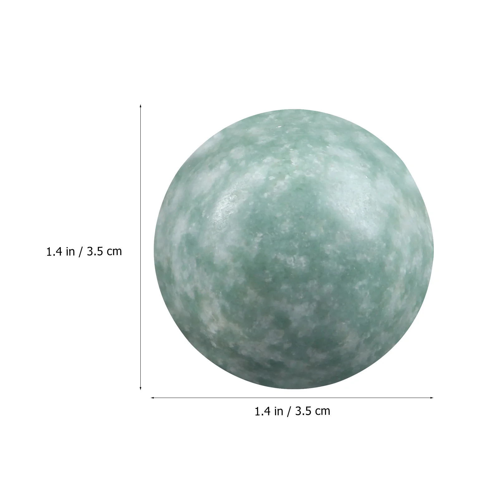 2 juegos de bolas de masaje de mármol para ejercicio de salud de manos y alivio del estrés, bolas de masaje para Fitness, bolas de mano de mármol